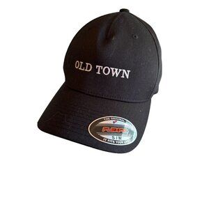 Old Town Black Hat Cap Flex Fit Small / Medium
